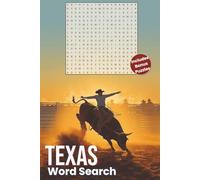 Texas Word Search: 6x9 Edition: Puzzle Book Featuring Cities, Landmarks, BBQ, History & The Lone Star State Over 70 Word Search Puzzles with 20 Words ... 5 Challenging Word Scrambles for Adults
