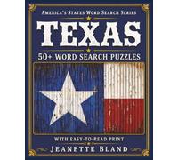 Texas Word Search Puzzles: 50+ Word Search Puzzles with Easy-to-Read Print | 8 x 10 Inches, 110 pages | Great for Gifts, Vacations, Classrooms, and Free Time