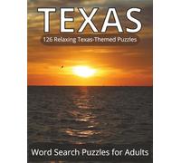 Texas Word Search Puzzles: Relaxing & Fun Brain Games for Adults