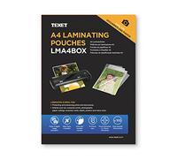 Texet - Sacchetti di laminazione, formato A4, in confezione regalo