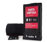 TEXFIRE | Coperta ignifuga antifiamma con custodia in tessuto. Certificata secondo la norma UNE EN 1869. Marcatura CE e fabbricata in Spagna. Conforme al RIPCI.