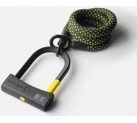 Texlock Serratura a U con cavo tessile Occhiello M - 120cm D-lock polvere di stelle