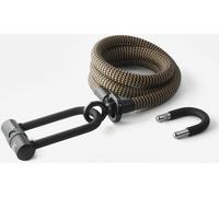 Texlock Serratura a U con cavo tessile Occhiello U/X -lock wild / canapa 160 cm