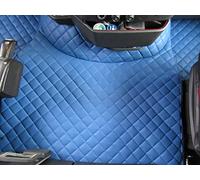 TEXMAR, tappetini per Camion, per Volvo FH4 con Cambio Automatico, Modelli successivi al 2014, Guida a Sinistra, Blu, Similpelle