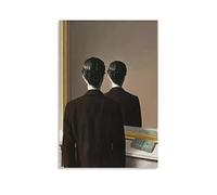 TEXPACK Poster con artisti surrealisti Rene Magritte non riproducibile, stampa artistica su tela, poster decorativo per la casa e in stile moderno, 40 x 60 cm