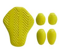 Texpeed Protezione armatura da moto per schiena, spalle e gomiti, adatta a giacche e felpe con cappuccio (Livello 2) - Pads approvati per felpa