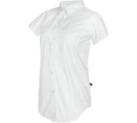 Texstar Camicia da donna a maniche corte bianca Large WS20
