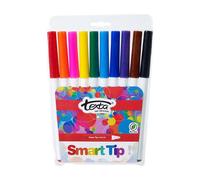 Texta Smart Tip Marker Inchiostro forte, ad asciugatura rapida, a base d'acqua,