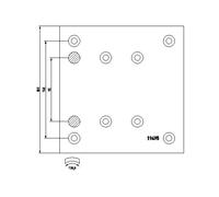 Guarnizione della ganascia del freno TEXTAR 1949502