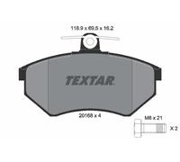 TEXTAR 2016801 Kit pastiglie freno, Freno a disco per SEAT,VW,WULING (SGMW)