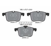 TEXTAR 2022401 Kit pastiglie freno, Freno a disco per CADILLAC,HOLDEN,OPEL,SAAB,