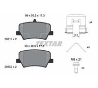TEXTAR 2051001 Kit pastiglie freno, Freno a disco per GEELY,LYNK & CO,VOLVO,VOLV