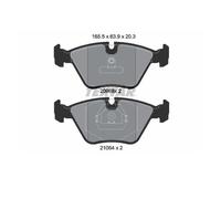 Textar 2096801 Kit Pastiglie Freno Freni a Disco Frontale per BMW E34 E32 E36