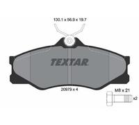 TEXTAR 2097904 Kit pastiglie freni Anteriore per VW TRANSPORTER III Bus