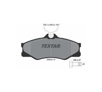 TEXTAR 2097904 Pastiglie freno anteriore per VW Transporter
