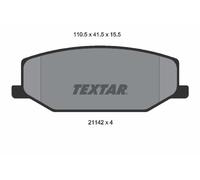 TEXTAR 2114202 Kit pastiglie freno, Freno a disco per CHEVROLET,HOLDEN,MAZDA,SAN