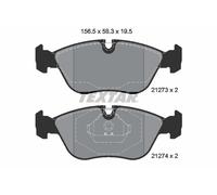 TEXTAR 2127304 Kit pastiglie freno, Freno a disco per VOLVO
