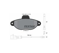 TEXTAR 2143609 Pastiglie freno anteriore per 500 Ka