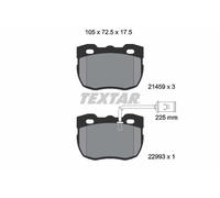 TEXTAR 2145905 Kit pastiglie freno, Freno a disco per LAND ROVER