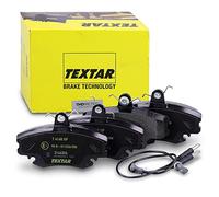 TEXTAR Kit pastiglie freni Anteriore Con contatto segnalazione usura con accessori 2146304