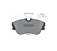 Textar 2147902 Kit Pastiglie Freno Freni a Disco Frontale per VW Transporter IV