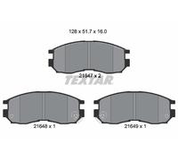 TEXTAR 2164701 Kit pastiglie freno, Freno a disco per CHANGAN,CHRYSLER,DODGE,HON