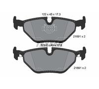 TEXTAR 2169103 Kit pastiglie freno, Freno a disco per ALPINA,BMW