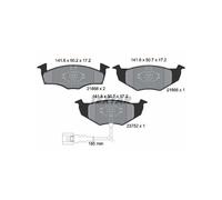 TEXTAR 2186801 Kit pastiglie freni