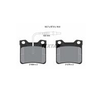 TEXTAR 2190403 Kit pastiglie freni