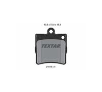 TEXTAR 2191901 Kit pastiglie freni