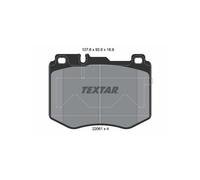 TEXTAR Kit pastiglie freno, Freno a disco per MERCEDES-BENZ 2206101