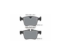 TEXTAR 2214101 Pastiglie freno posteriore per XC60 Range Rover Evoque Rover Vela
