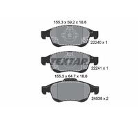 TEXTAR 2224001 Kit pastiglie freno, Freno a disco per FIAT,JEEP