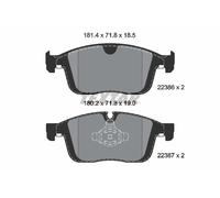 TEXTAR 2238601 Kit pastiglie freno, Freno a disco per VOLVO