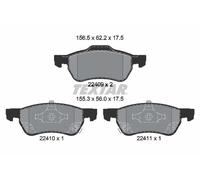 TEXTAR 2240901 Kit pastiglie freno, Freno a disco per MG,MG (SAIC),ROEWE (SAIC)