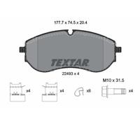 TEXTAR 2249301 Kit pastiglie freni