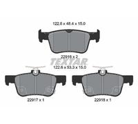 TEXTAR 2291601 Kit pastiglie freno, Freno a disco per ACURA,HONDA