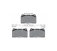 TEXTAR 2309201 Pastiglie freno anteriore per 159 166 Brera Kappa Spider 156 Mega
