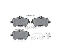 TEXTAR 2314402 Pastiglie freno anteriore per Mercedes C CLK SLK CLC