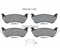 TEXTAR 2318902 Kit pastiglie freno, Freno a disco per MERCEDES-BENZ