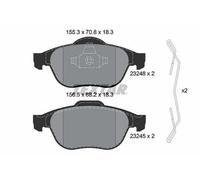 TEXTAR 2324802 Kit pastiglie freni Anteriore per RENAULT ESPACE IV (JK0/1)