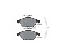 TEXTAR 2324802 Kit pastiglie freni per RENAULT ESPACE IV (JK0/1)