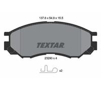 TEXTAR 2329002 Kit pastiglie freni Anteriore per MITSUBISHI L 200 (K7T, K6T)