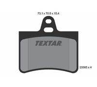 TEXTAR 2330501 Kit pastiglie freno, Freno a disco per CITROËN