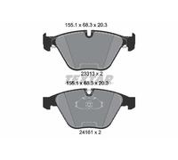 Set di pastiglie freno TEXTAR 2331303, anteriore