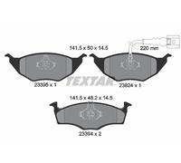 TEXTAR 2339502 Kit pastiglie freno, Freno a disco per AUDI
