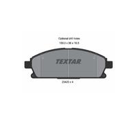 TEXTAR 2342004 Kit pastiglie freni