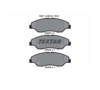 Textar 2344201 Kit Pastiglie Freno Freni a Disco Frontale per Kia