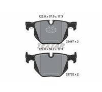 Set di pastiglie freno TEXTAR 2344704, indietro