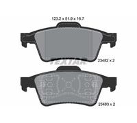 TEXTAR 2348202 Kit pastiglie freno, Freno a disco per NISSAN,RENAULT